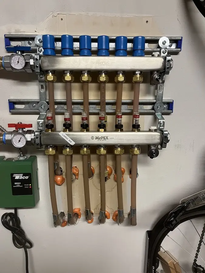 Plumber performing Leak Detection at a residential property in Blackshear